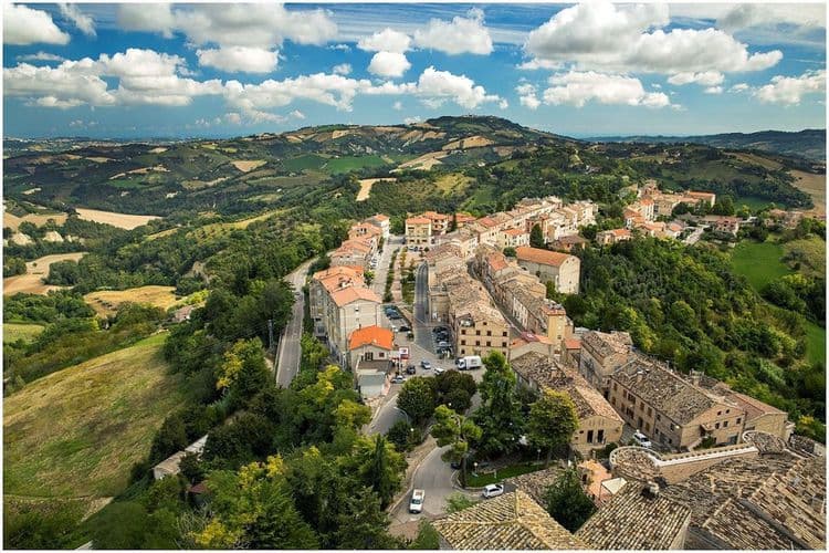 Aerial view of Petritoli